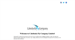 Desktop Screenshot of caledoniaflies.co.uk